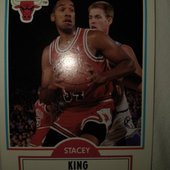 Stacey King basketball ERROR CARD - Picture 2 of 7